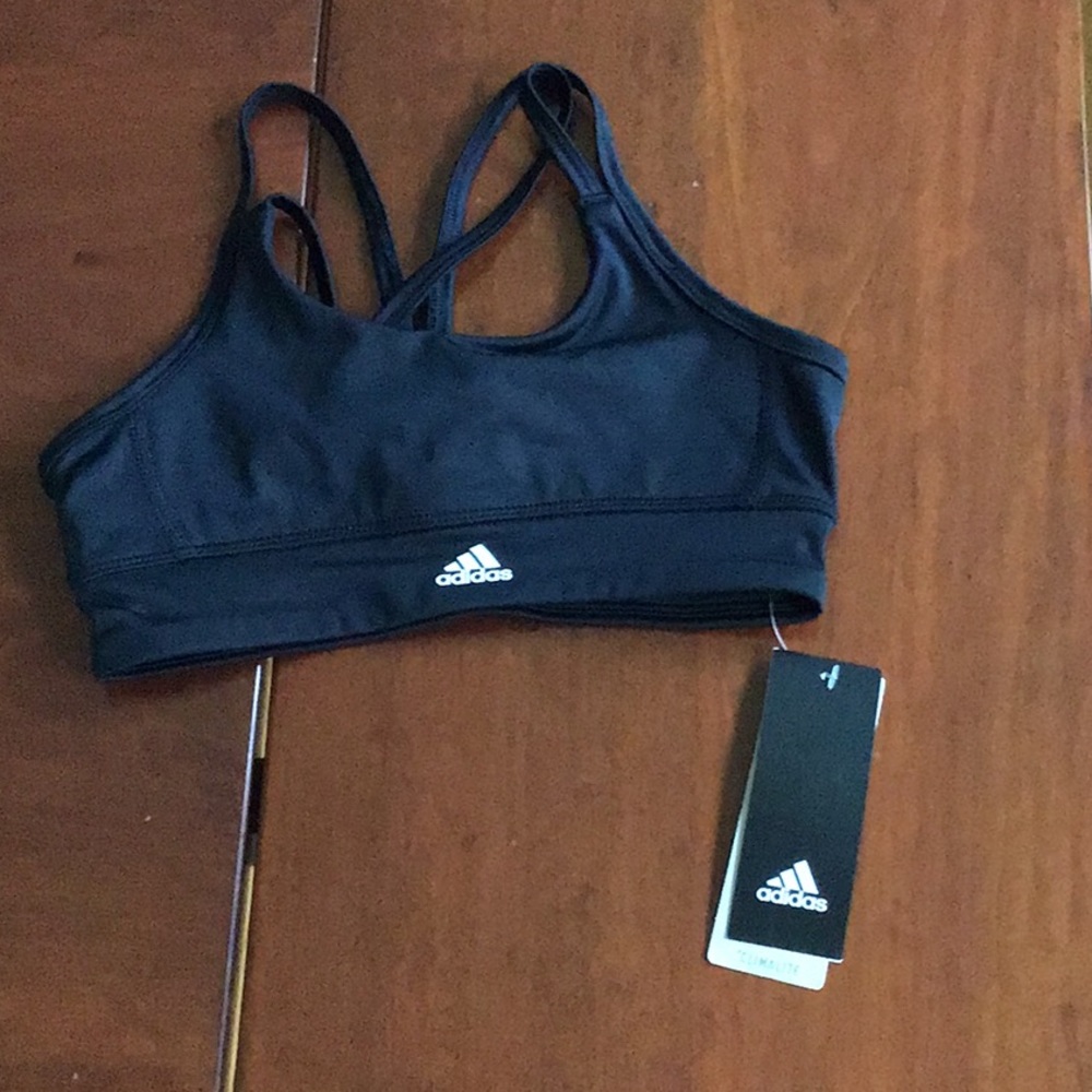 NWT Adidas sports bra girls small